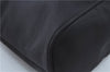 Authentic FENDI Shoulder Tote Bag Purse Nylon Leather Black J6027