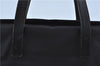 Authentic FENDI Shoulder Tote Bag Purse Nylon Leather Black J6027