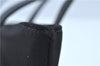 Authentic FENDI Shoulder Tote Bag Purse Nylon Leather Black J6027