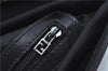 Authentic FENDI Shoulder Tote Bag Purse Nylon Leather Black J6027