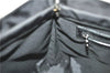 Authentic FENDI Shoulder Tote Bag Purse Nylon Leather Black J6027