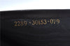 Authentic FENDI Zucca Notebook Cover Canvas Leather Brown Black J6031