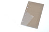Authentic FENDI Zucca Notebook Cover Canvas Leather Brown Black J6031
