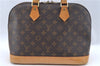 Authentic Louis Vuitton Monogram Alma Hand Bag Purse M51130 LV J6041