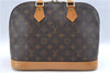 Authentic Louis Vuitton Monogram Alma Hand Bag Purse M51130 LV J6041