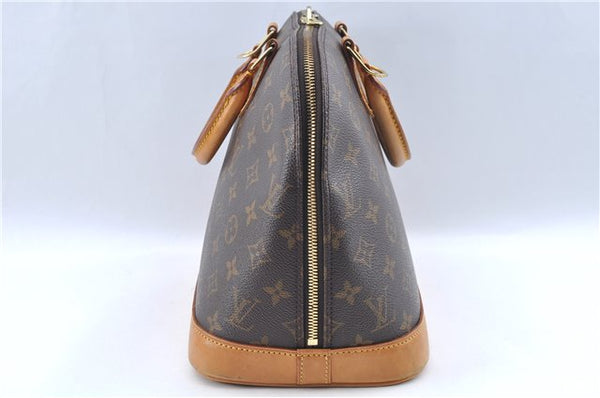 Authentic Louis Vuitton Monogram Alma Hand Bag Purse M51130 LV J6041