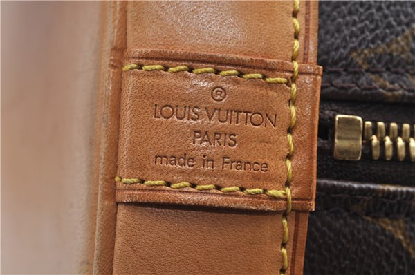 Authentic Louis Vuitton Monogram Alma Hand Bag Purse M51130 LV J6041