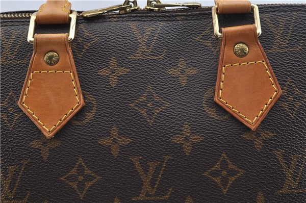 Authentic Louis Vuitton Monogram Alma Hand Bag Purse M51130 LV J6041
