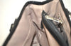 Authentic BURBERRY Vintage Nova Check Hand Bag Purse PVC Leather Beige J6067