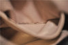 Authentic BURBERRY Vintage Nova Check Hand Bag Purse PVC Leather Beige J6067