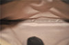 Authentic BURBERRY Vintage Nova Check Hand Bag Purse PVC Leather Beige J6067