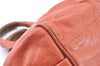 Authentic Chloe Ethel 2Way Shoulder Cross Body Hand Bag Leather Orange J6089
