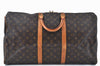 Authentic Louis Vuitton Monogram Keepall 55 Travel Boston Bag M41424 LV J6103