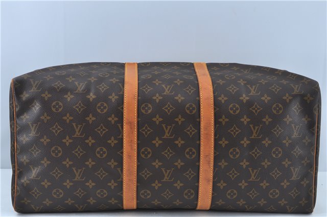 Authentic Louis Vuitton Monogram Keepall 55 Travel Boston Bag M41424 LV J6103