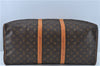 Authentic Louis Vuitton Monogram Keepall 55 Travel Boston Bag M41424 LV J6103