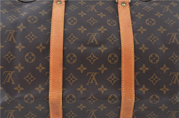 Authentic Louis Vuitton Monogram Keepall 55 Travel Boston Bag M41424 LV J6103