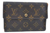 Authentic Louis Vuitton Monogram Porte Tresor International M61215 Wallet J6113