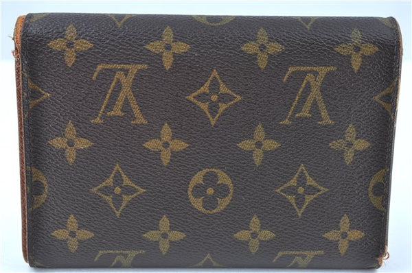 Authentic Louis Vuitton Monogram Porte Tresor International M61215 Wallet J6113