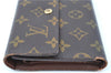 Authentic Louis Vuitton Monogram Porte Tresor International M61215 Wallet J6113