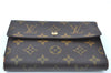 Authentic Louis Vuitton Monogram Porte Tresor International M61215 Wallet J6113
