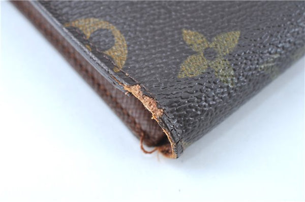 Authentic Louis Vuitton Monogram Porte Tresor International M61215 Wallet J6113