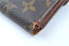 Authentic Louis Vuitton Monogram Porte Tresor International M61215 Wallet J6113