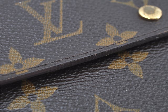Authentic Louis Vuitton Monogram Porte Tresor International M61215 Wallet J6113