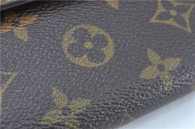 Authentic Louis Vuitton Monogram Porte Tresor International M61215 Wallet J6113