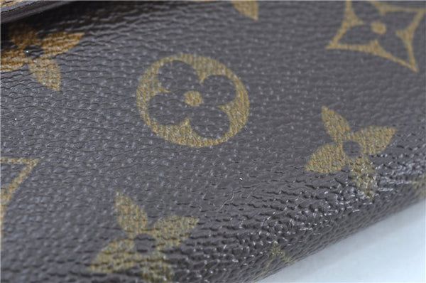 Authentic Louis Vuitton Monogram Porte Tresor International M61215 Wallet J6113