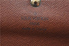 Authentic Louis Vuitton Monogram Porte Tresor International M61215 Wallet J6113