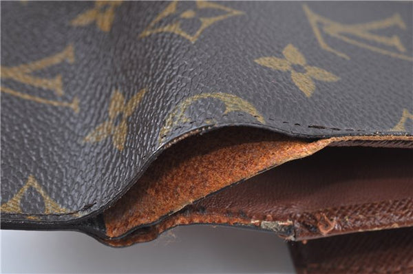 Authentic Louis Vuitton Monogram Porte Tresor International M61215 Wallet J6113