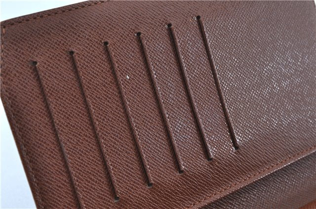 Authentic Louis Vuitton Monogram Porte Tresor International M61215 Wallet J6113