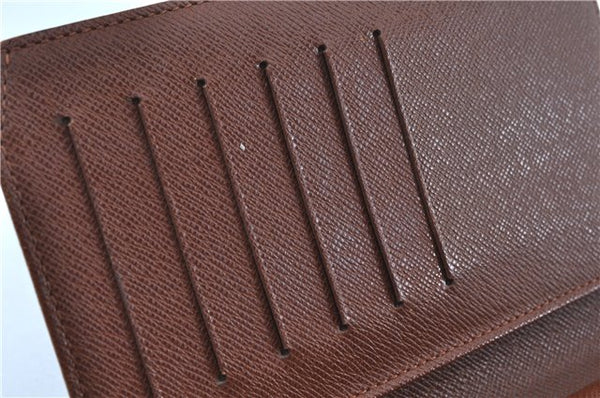 Authentic Louis Vuitton Monogram Porte Tresor International M61215 Wallet J6113