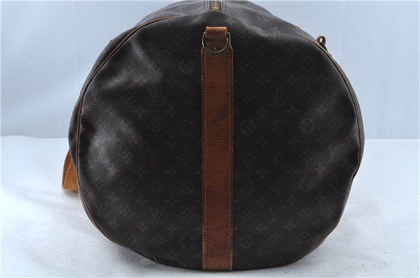 Authentic Louis Vuitton Monogram Sac Polochon 2Way Boston Bag M41222 LV J6114