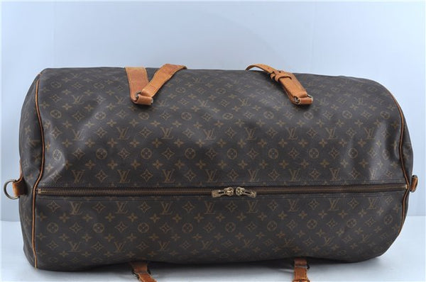 Authentic Louis Vuitton Monogram Sac Polochon 2Way Boston Bag M41222 LV J6114