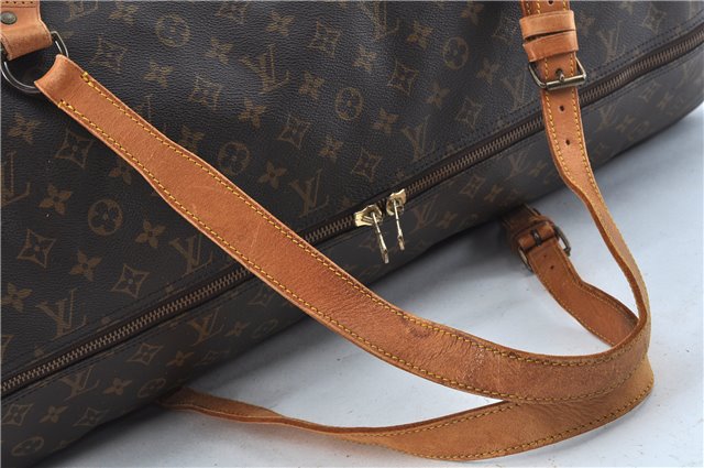Authentic Louis Vuitton Monogram Sac Polochon 2Way Boston Bag M41222 LV J6114