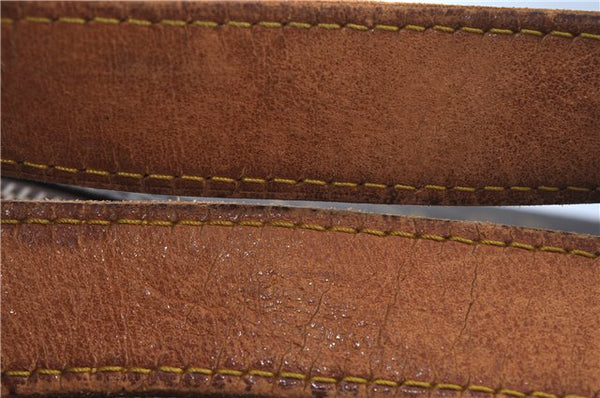 Authentic Louis Vuitton Monogram Sac Polochon 2Way Boston Bag M41222 LV J6114