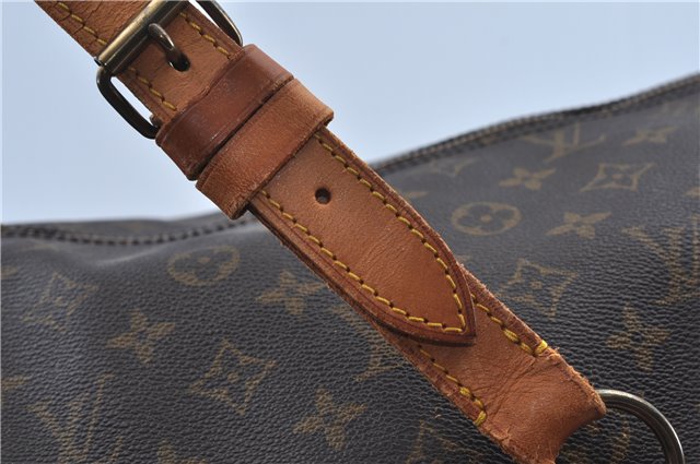 Authentic Louis Vuitton Monogram Sac Polochon 2Way Boston Bag M41222 LV J6114