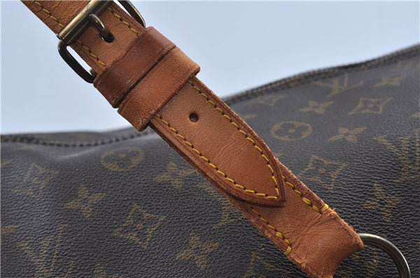 Authentic Louis Vuitton Monogram Sac Polochon 2Way Boston Bag M41222 LV J6114