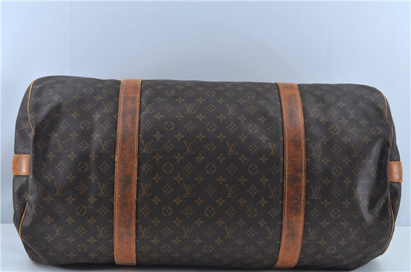 Authentic Louis Vuitton Monogram Sac Polochon 2Way Boston Bag M41222 LV J6114