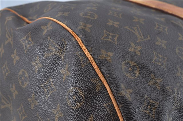 Authentic Louis Vuitton Monogram Sac Polochon 2Way Boston Bag M41222 LV J6114