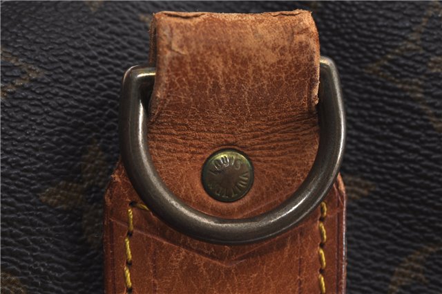 Authentic Louis Vuitton Monogram Sac Polochon 2Way Boston Bag M41222 LV J6114