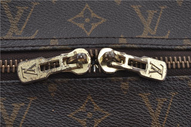 Authentic Louis Vuitton Monogram Sac Polochon 2Way Boston Bag M41222 LV J6114