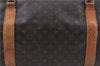 Authentic Louis Vuitton Monogram Sac Polochon 2Way Boston Bag M41222 LV J6114