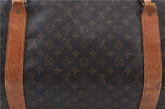 Authentic Louis Vuitton Monogram Sac Polochon 2Way Boston Bag M41222 LV J6114