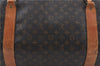 Authentic Louis Vuitton Monogram Sac Polochon 2Way Boston Bag M41222 LV J6114