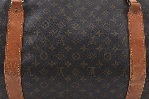 Authentic Louis Vuitton Monogram Sac Polochon 2Way Boston Bag M41222 LV J6114