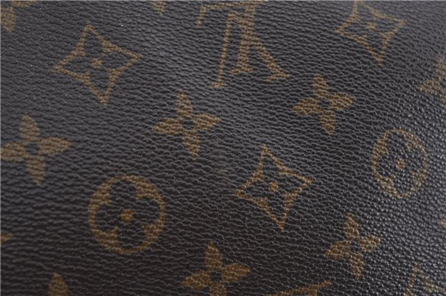 Authentic Louis Vuitton Monogram Sac Polochon 2Way Boston Bag M41222 LV J6114