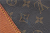 Authentic Louis Vuitton Monogram Sac Polochon 2Way Boston Bag M41222 LV J6114