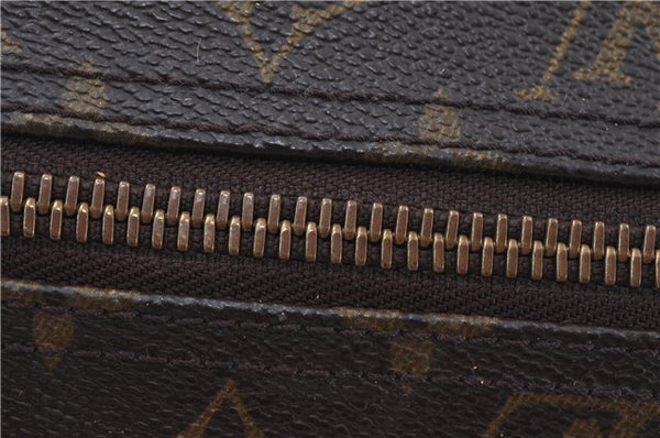 Authentic Louis Vuitton Monogram Sac Polochon 2Way Boston Bag M41222 LV J6114